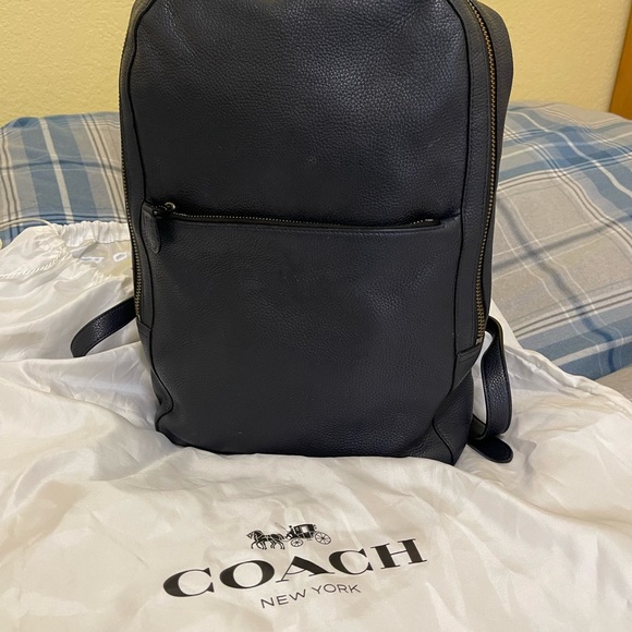 Handbags - Coach Leather Backpack